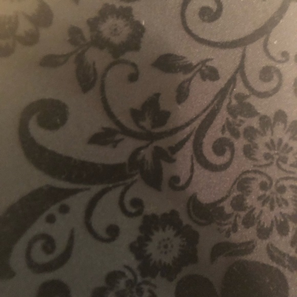 Black Floral Textured Dress - Picture 3 of 3